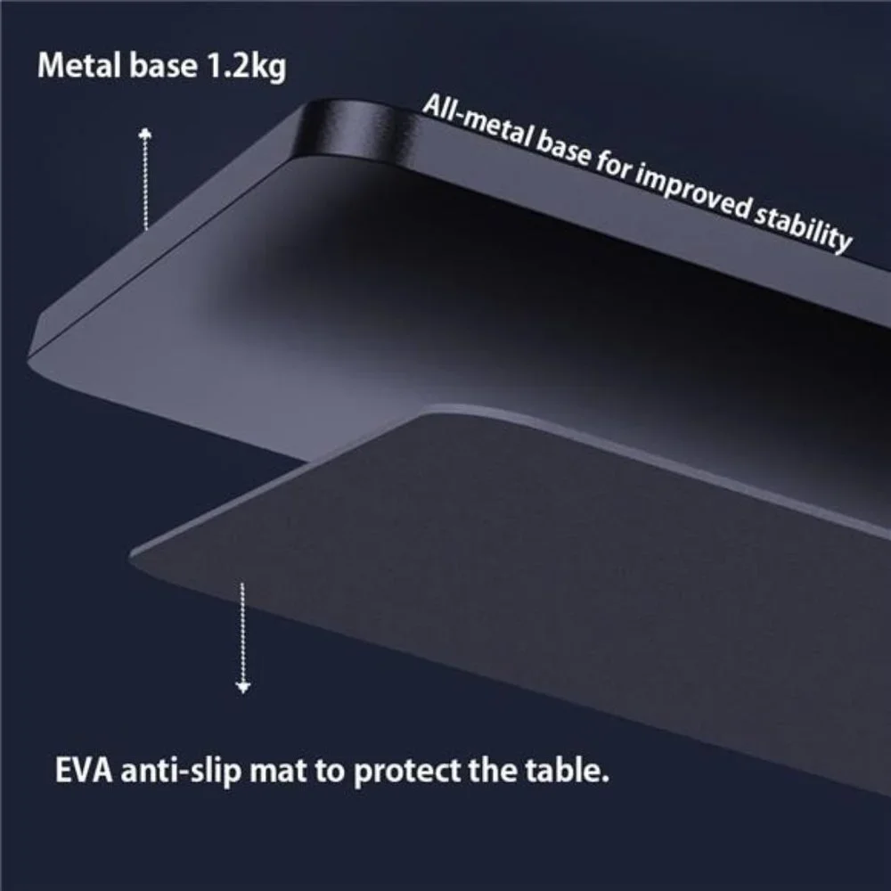Overhead Phone and Camera Mount Stand - Compatible with iPhone Logitech Webcam